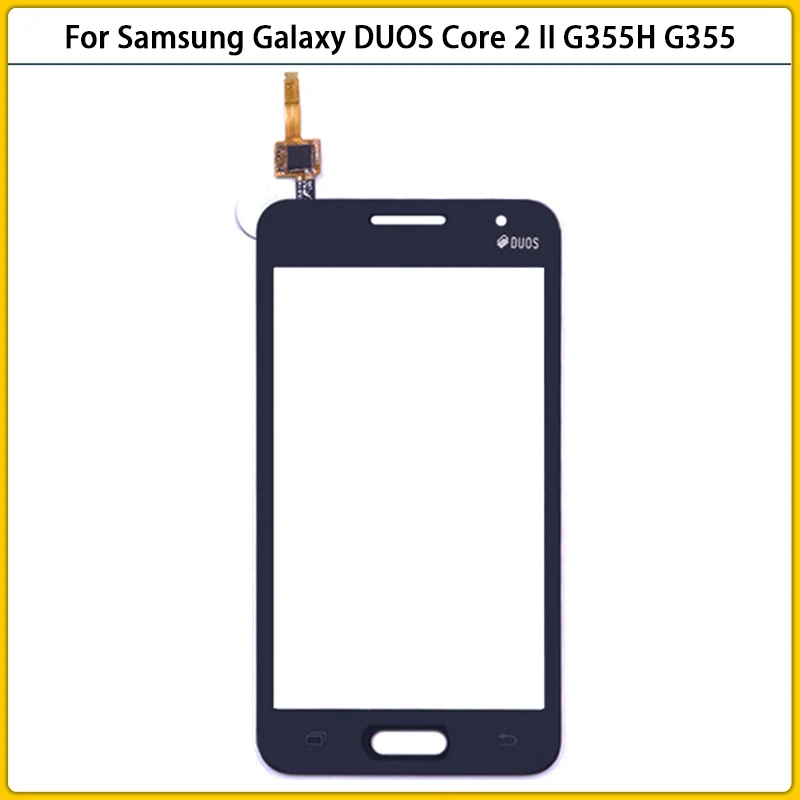 New G355 Touchscreen For Samsung Galaxy DUOS Core 2 II SM-G355H G355M Touch Screen Panel Digitzer Sensor LCD Front Glass Lens | Мобильные