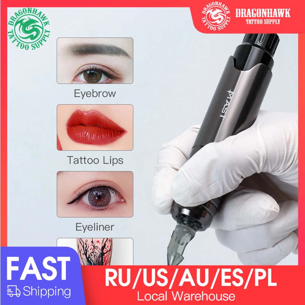 Профессиональная машинка для перманентного макияжа Вращающаяся ручка