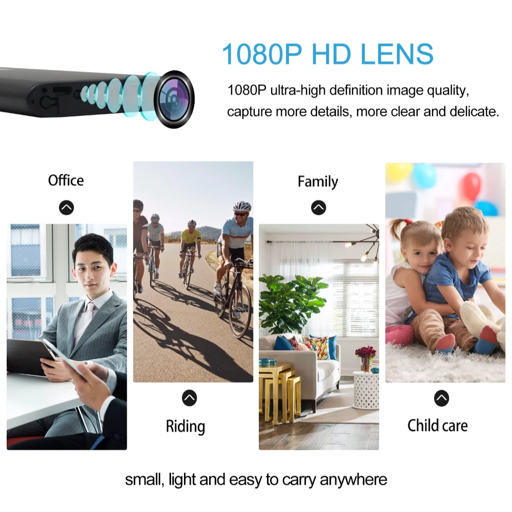 Беспроводная мини-камера HD 1080P с функцией ночного видения 10000 мАч | Электроника