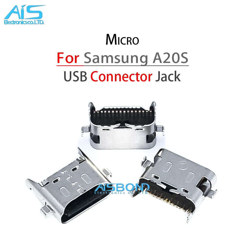 

5Pcs/Lot Micro USB Charging Port Jack socket charger Connector dock For Samsung A20S A207 A207F A 20S A20 S