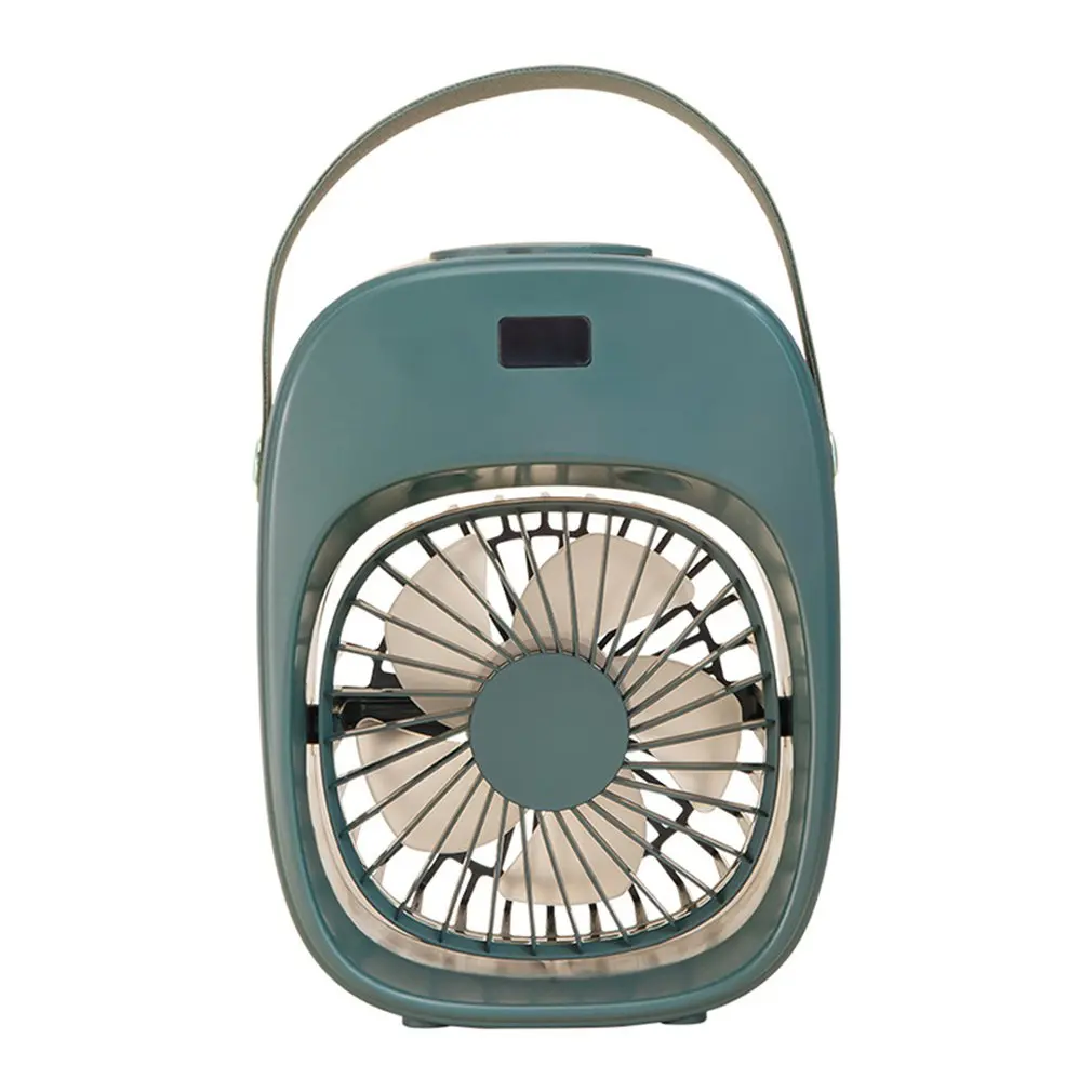 

D18 Desktop Fan Rechargeable Household Third Gear Wind Spray Fan Refrigeration Fan For Office Dormitory