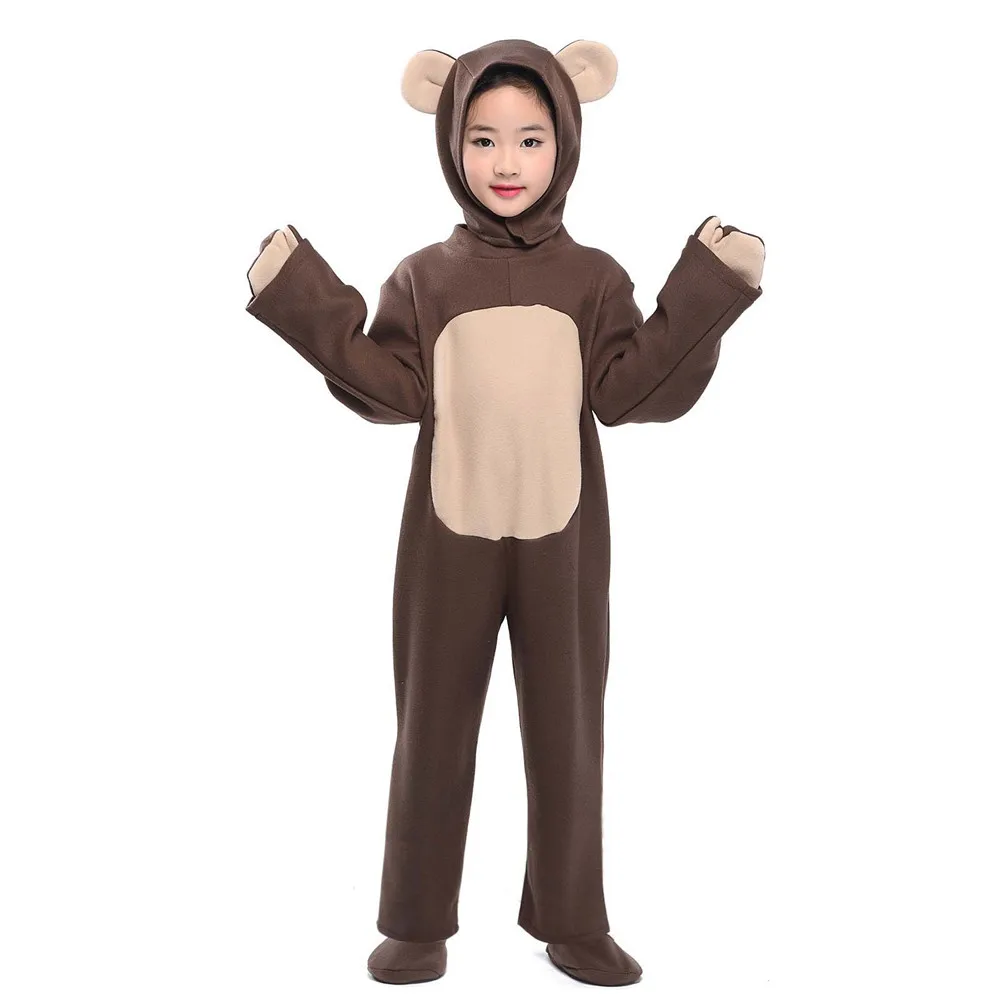 Детское нарядное платье для Хэллоуина с изображением животных комбинезон щенков