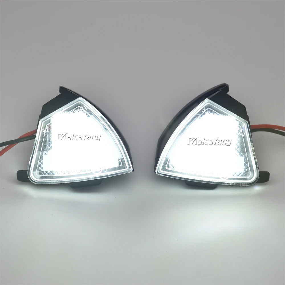 2 шт. светодиодный светильник под зеркалом для VW Golf 5 GTI Mk5 MkV Jetta Passat B6 R32 6 бесплатный