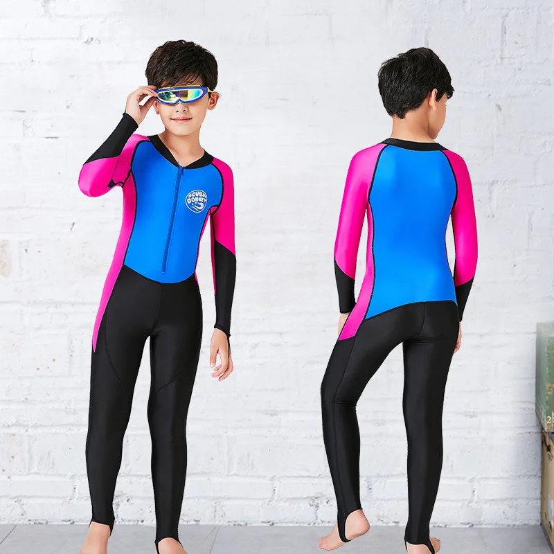 Hisea Детский костюм для дайвинга мальчиков Солнцезащитный купальник
