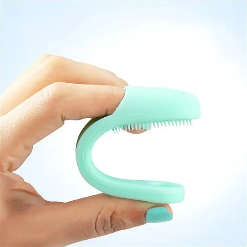 Подушечка для очистки пор и удаления черных точек на пальцах 1 шт. отшелушивающая