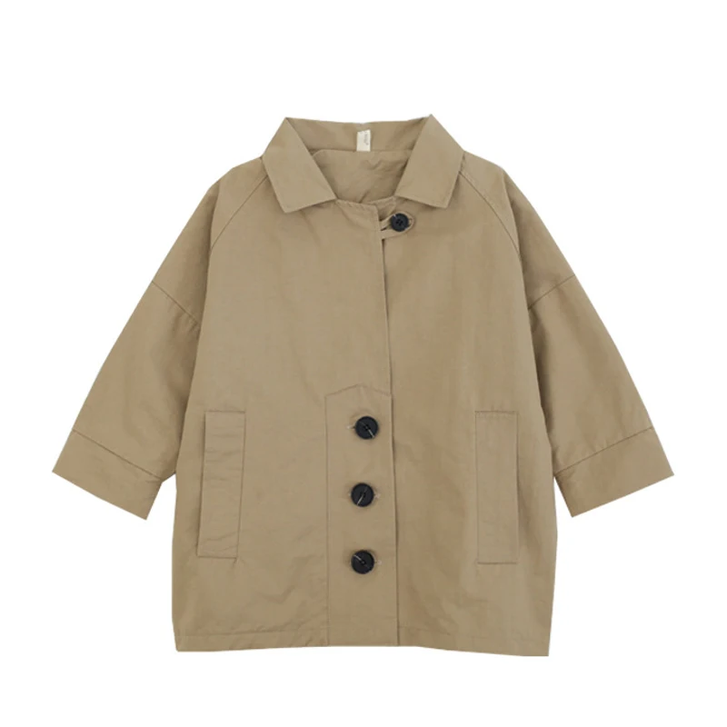 Куртка для маленьких девочек повседневная детская верхняя одежда на весну и