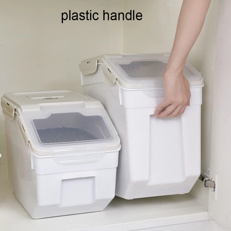 Контейнер для хранения риса 25 кг герметичный влагостойкий контейнер пищи