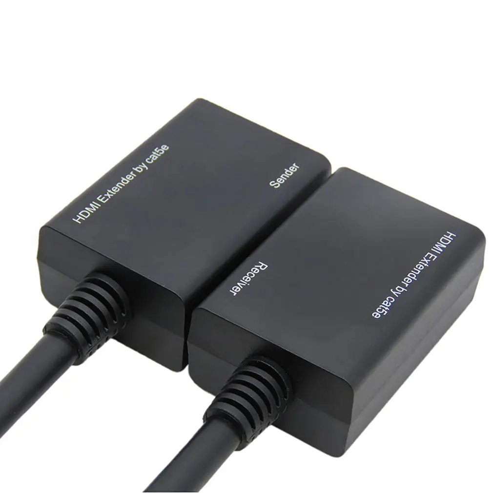 Набор HDMI по RJ45 CAT5e CAT6 UTP LAN Ethernet удлинитель Ретранслятор 1080P УДЛИНИТЕЛЬ|Кабели
