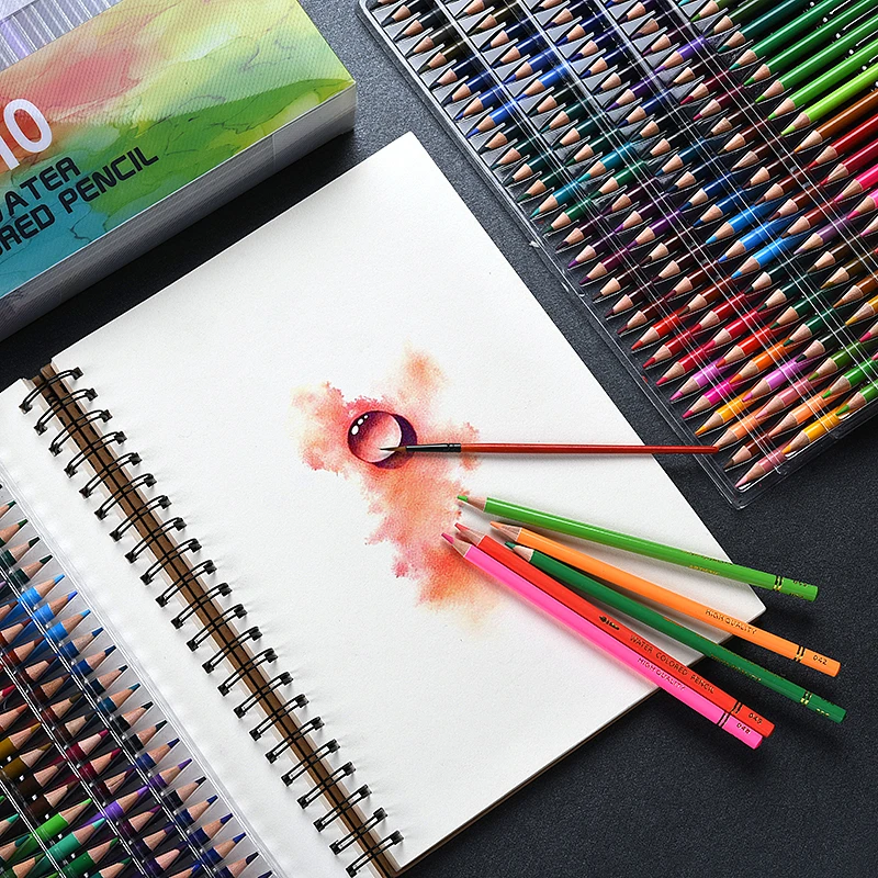 

120/150/180/210 Professional Color Pencils Set Sketching Watercolor Drawing Pencil Kid Students Drawing School Art Supplie 05880