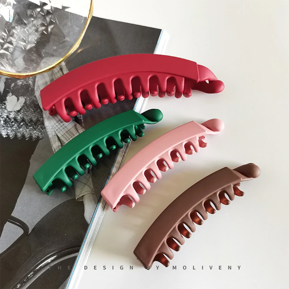 Заколка для волос в Корейском стиле Женская модный зажим-банан хвоста аксессуар