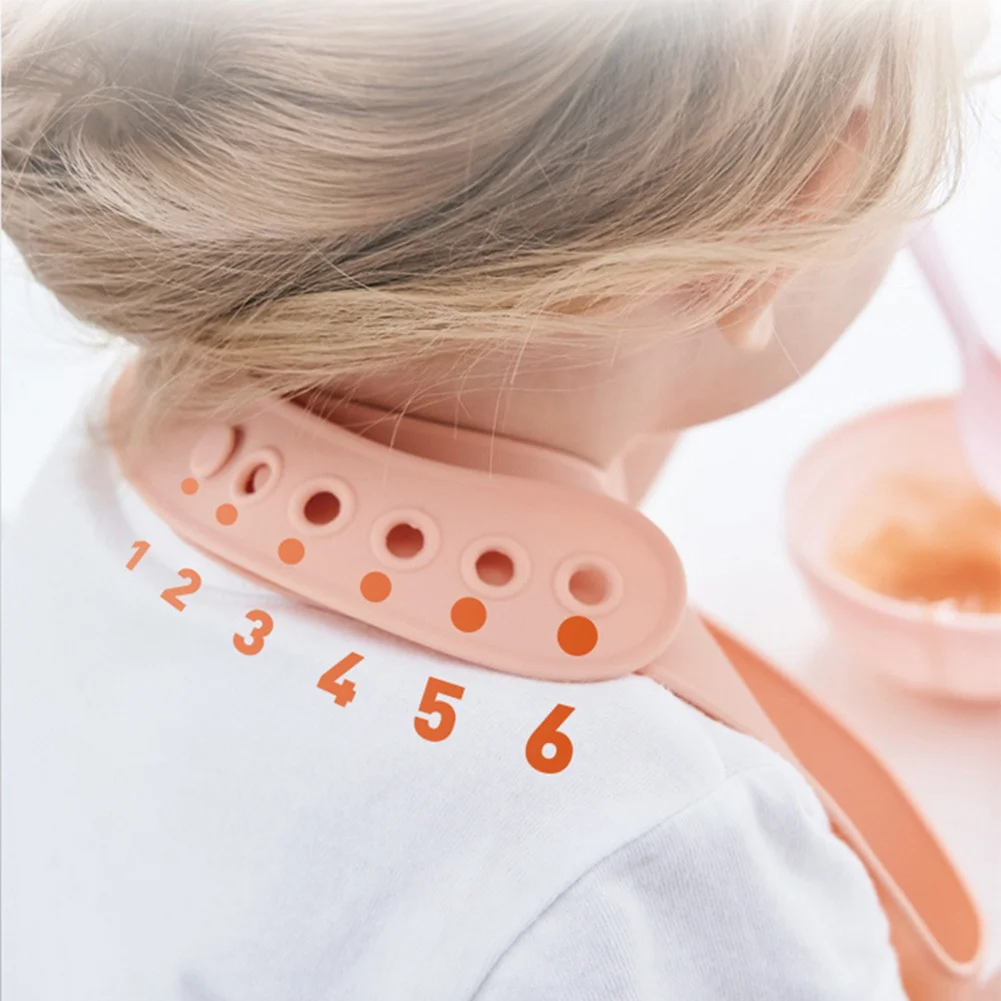 

Cute Baby Adjustable Bibs EVA Waterproof Lunch Feeding Cloth Baby Cartoon Feeding Bibs Children Baby Scarf