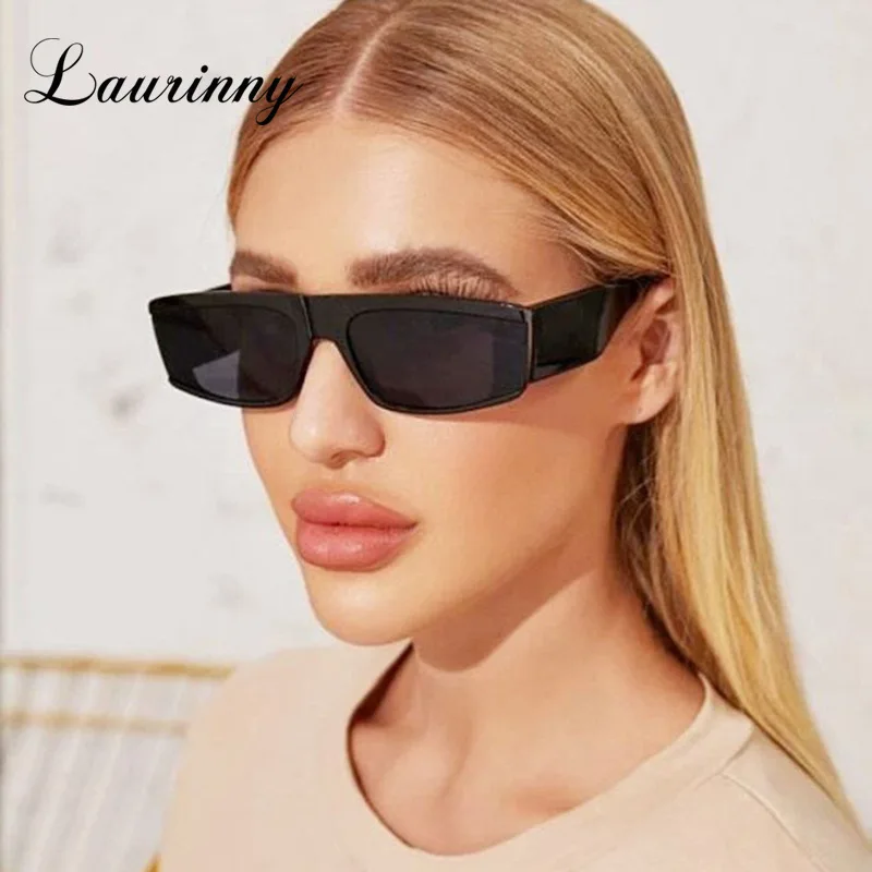 

Fashion Rectangle Narrow Frame Sunglasses 2021 Brand Designer Small Women Shades Leopard Trendy Driving Men Sun Glasses Unisex