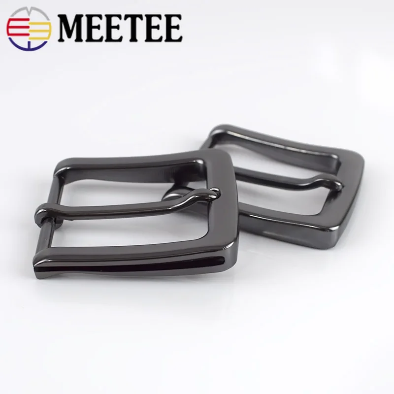 Meetee 1/2 шт. id35мм Пряжка из сплава для мужчин металлическая матовая пряжка DIY