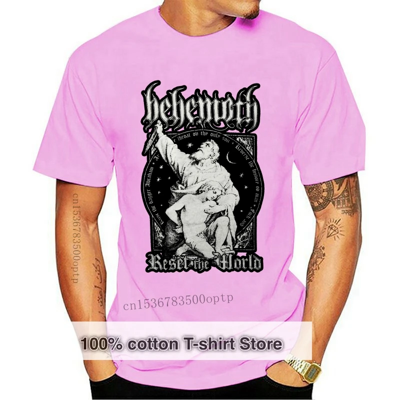 

Мужская черная футболка Behemoth