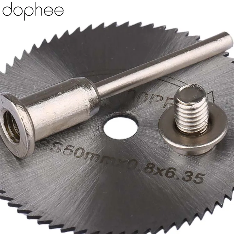 Dophee высокоскоростные стальные вращающиеся инструменты отрезной диск с оправкой