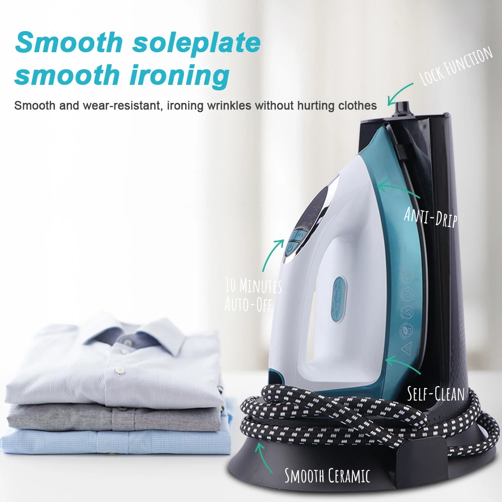 2400w 3.l Tank  Pressure Steam Iron A 5-speed Multifunction Household Ironer For Clother/curtain Handheld