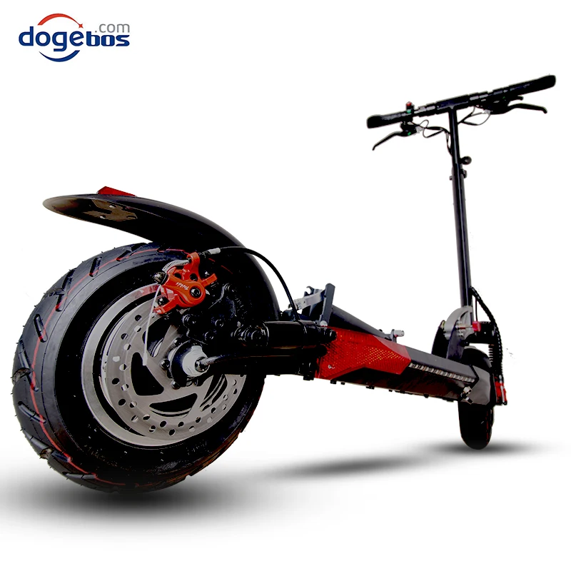 Электрический скутер с сиденьем для взрослых Escooter 48 в 15 Ач Аккумулятор 40 км/ч