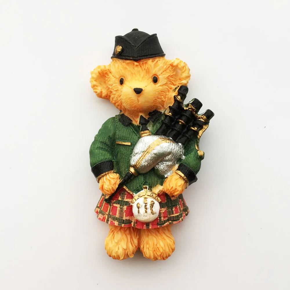 BABELEMI британские сувенирные магниты на холодильник Милая клетчатая юбка с