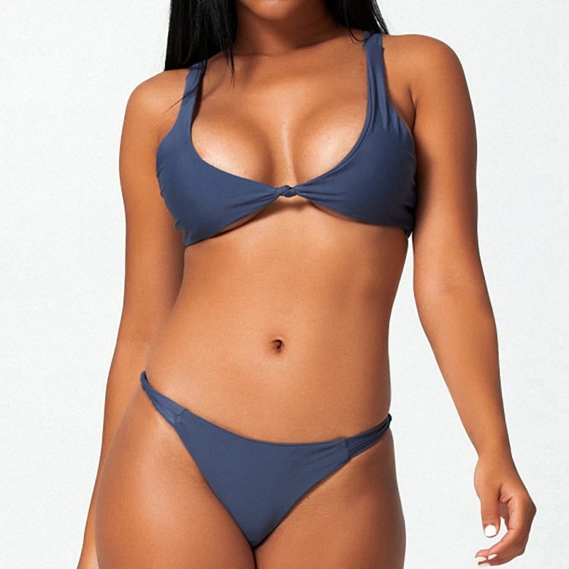 

2021 New Summer Sexy Triangle Bikinis 2 Piece Set Swimsuit Women Push Up Swimwear Female Swimming Beach Pool Brazil Bathing Suit