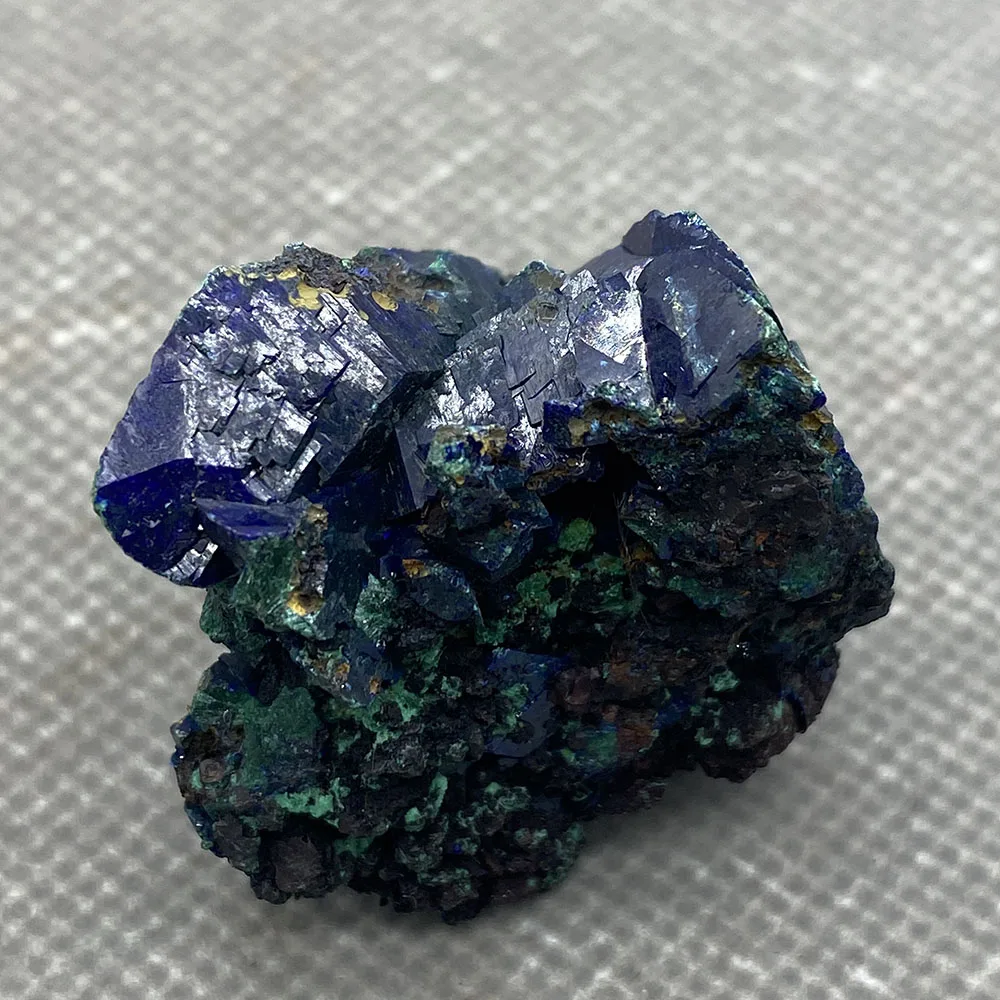 

Natural azurite mineral cristal espÃ©cime da provÃ­ncia de anhui, china H1#