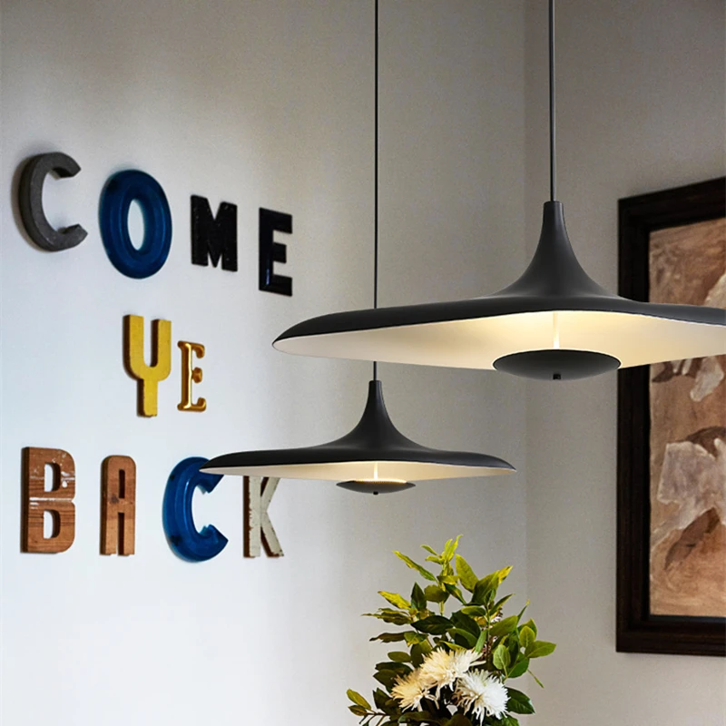 저렴한 북유럽 펜 던 트 조명 현대 디자이너 수 지 Hanglamp 침실 다이닝 룸 바 홈 장식 Luminaire 서 스 펜 션 Led 비품