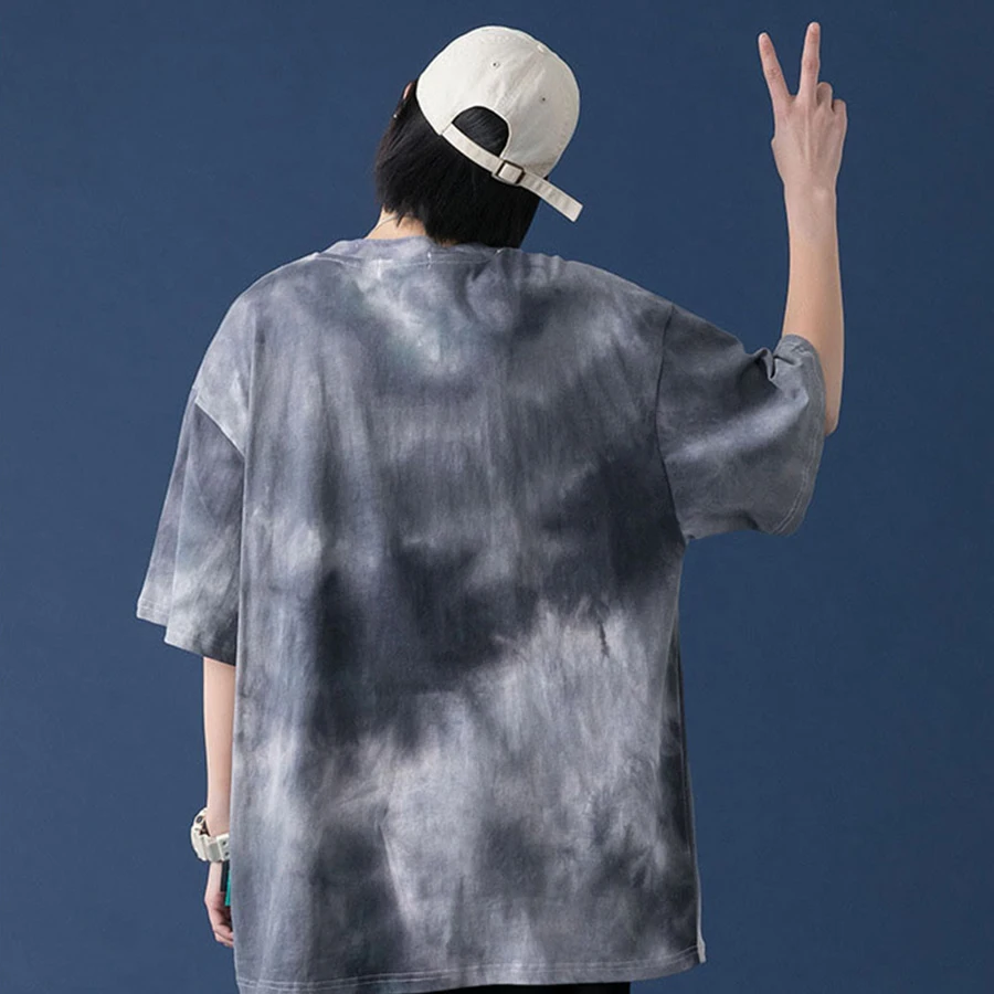 Футболка женская свободного покроя с коротким рукавом и круглым вырезом