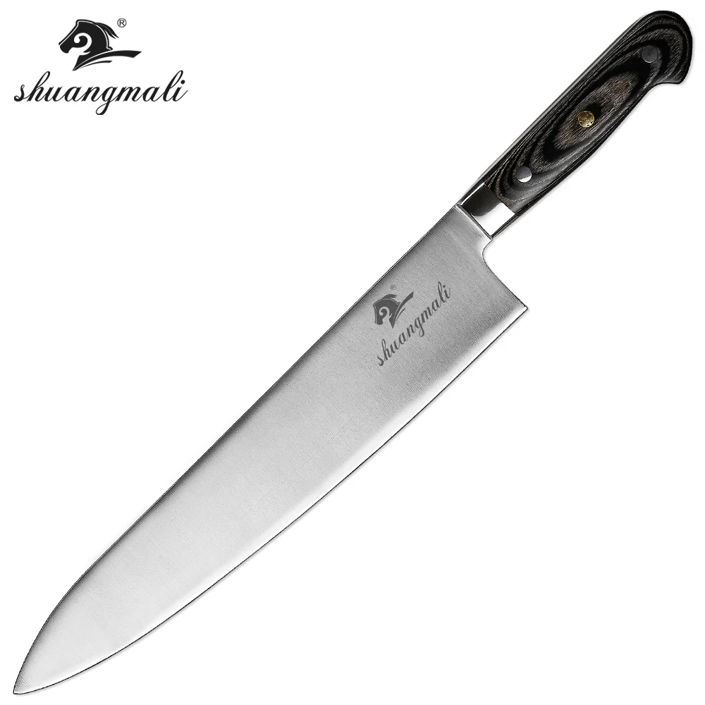 Нож Gyuto для нарезки 12 дюймов Германия 1 4116 стальные кухонные ножи резки мяса