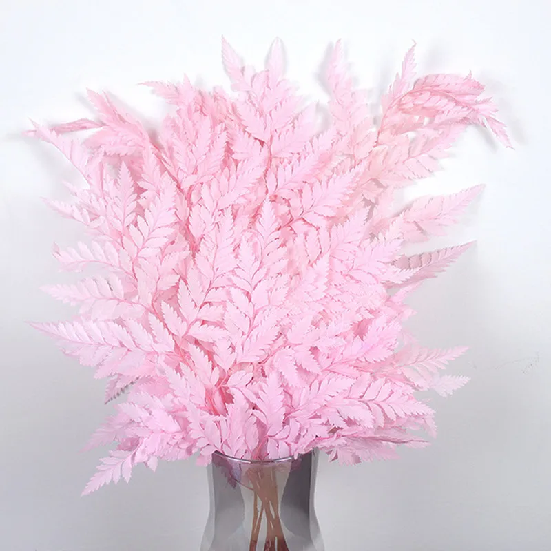 

10pcs Eternal Flower Alpine Fern Leaf For Halloween/Home Office Decoration/Valentine's/DIY Material/Photography Props