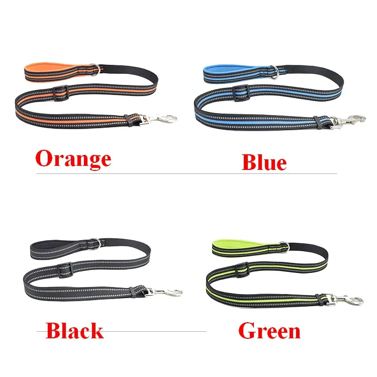 

Petguide Adjustable Mesh Padded Pet Dog Leash Reflective Nylon Dog Leash Durable Heavy Duty For All Breed All Weather