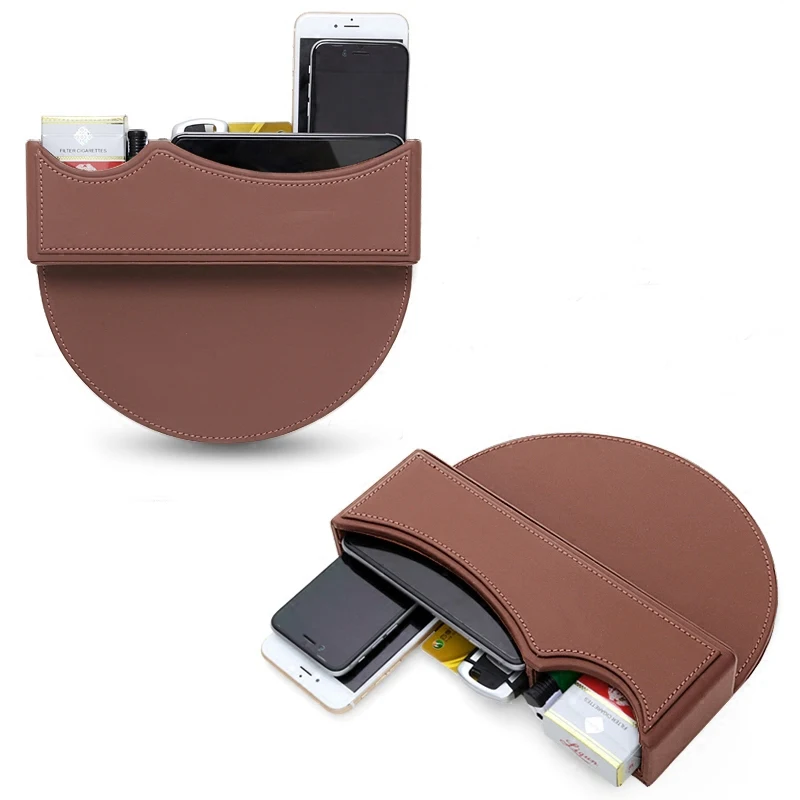 Автомобильный боковой органайзер для сидений держатель телефона логотип Nissan