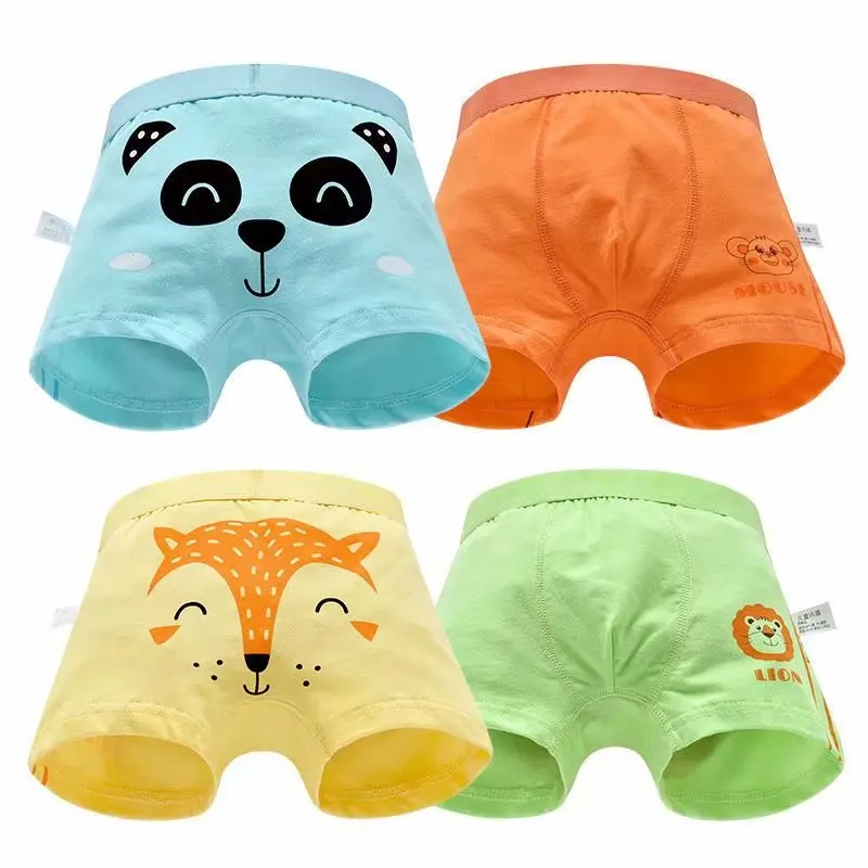 Трусы-боксеры для мальчиков х/б 4 шт. |