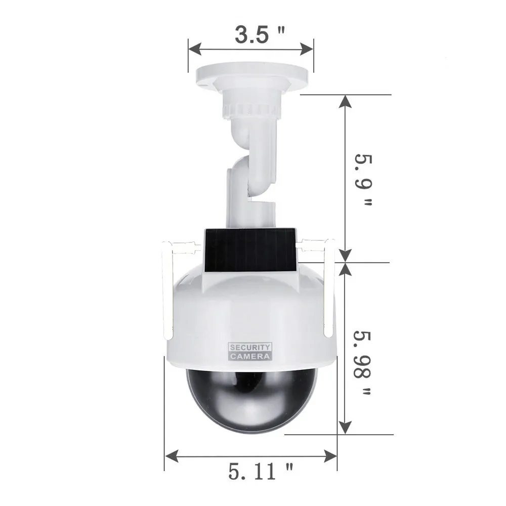 Фиктивная камера Солнечная энергия поддельные Wi-Fi системах видеонаблюдения
