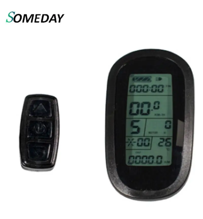 Однажды электрический велосипед 24 В 36 48 интеллектуальная панель управления KT LCD 6