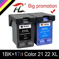 ylc ink cartridge replacement for hp 21 hp21 for hp 21xl deskjet f380 f2180 f2280 f4180 f4100 f2100 f2200 f300