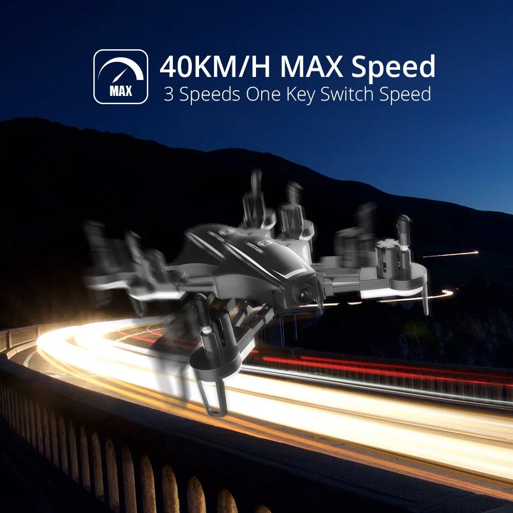 Holy Stone HS230 RC дроны гоночные FPV 5,8G Wifi Дрон с 2MP 720P HD 120 широкоугольная камера с ЖК-экраном 40 км/ч скоростной Квадрокоптер