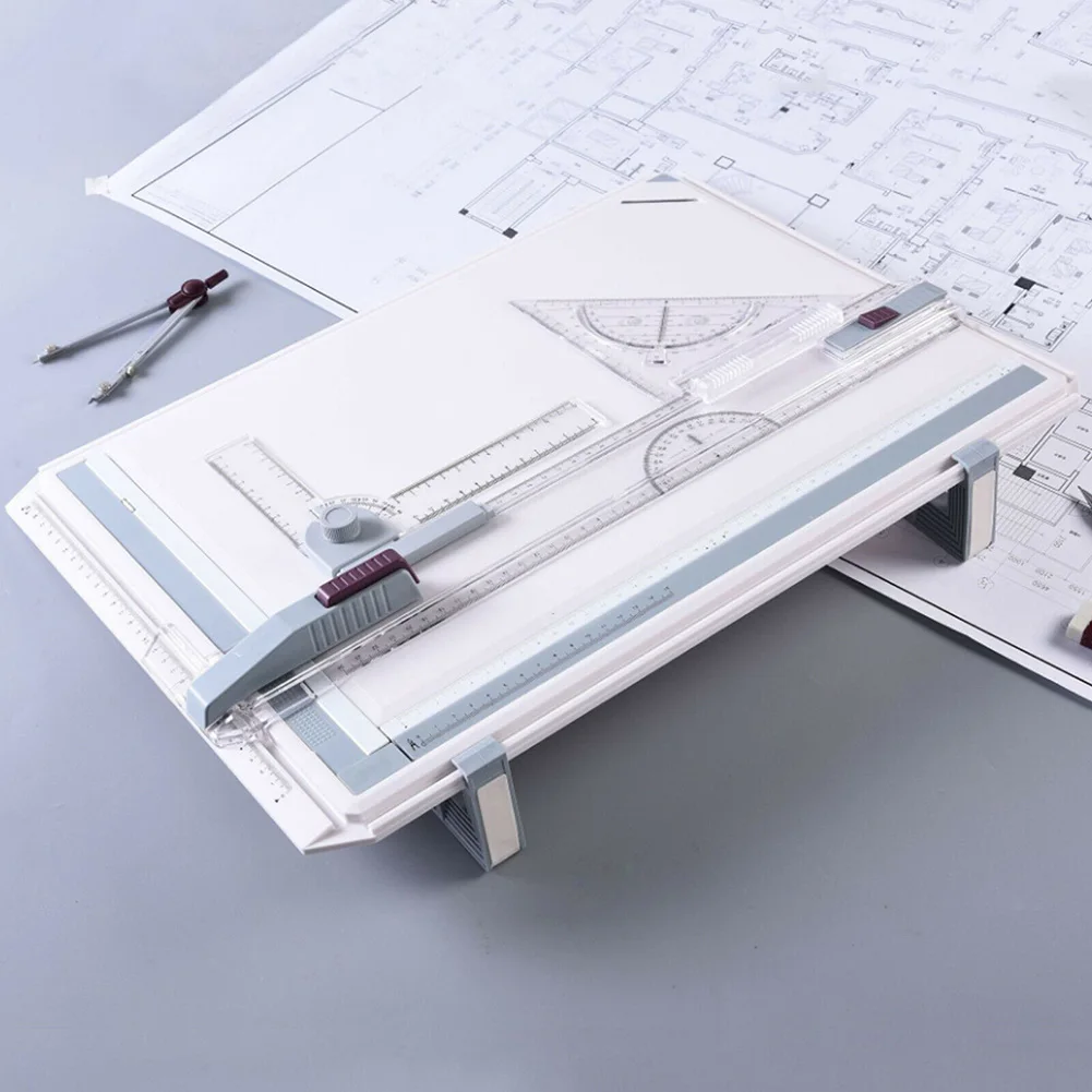 

Drawing Board A3 Drafting Tables with Parallel Motion Angle Measuring System JU8