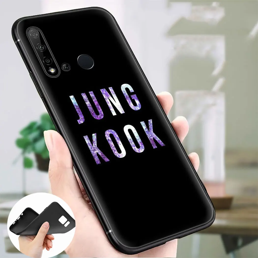 Мягкий силиконовый чехол для телефона Suga K Pop Min Yoongi huawei P30 Lite Pro Honor View 20 10 P Smart Plus 2019 Z