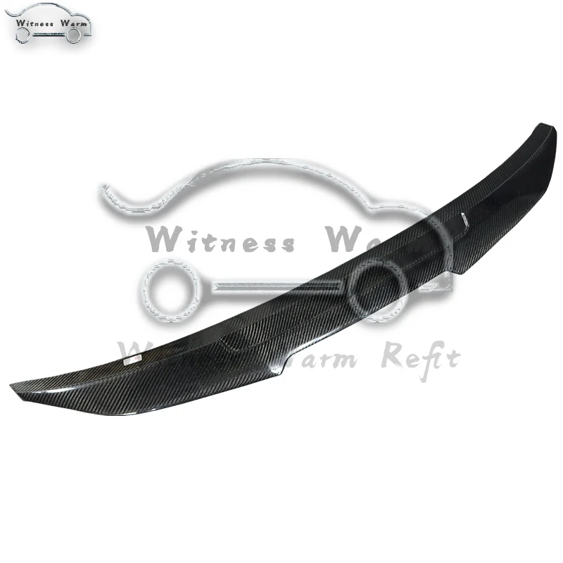 Высококачественный спойлер из настоящего углеродного волокна для багажника BMW F22