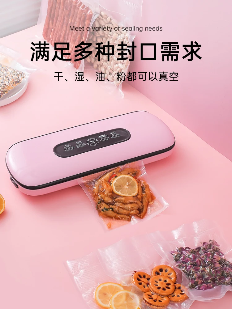 

Sealing Machine Food Packaging Machine Fresh-Keeping Vacuum Pumping Sealing Machine Household Small Plastic-Envelop Machine