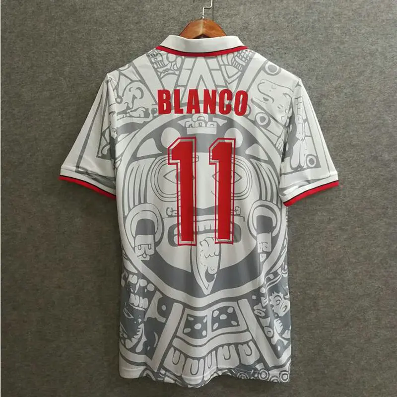 

Classic retro 1998 BLANCO 11 green white shirt T-shirt