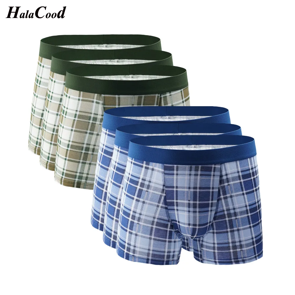 

6Pcs/lot Boxershorts Men Panties EU Plus Size XXL Men Boxers Mens Underwear Boxers Cotton Men Boxer Shorts Men Underpants trunks