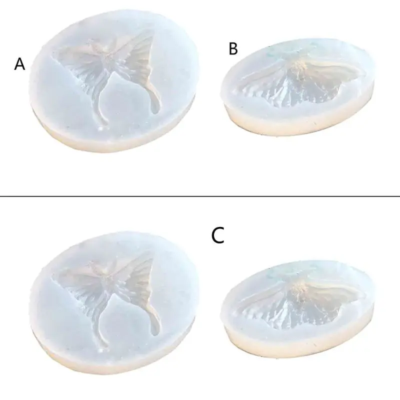 

Butterfly Moth Animals Silicone Resin Mold Fondant Sugarcraft Mould Jewelry Tool