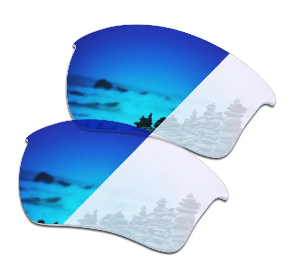 

SmartVLT Sunglasses Replacement Lenses for Oakley Half Jacket 2.0 XL - Eclipse Blue Photochromic