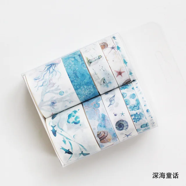 10 шт./компл. Милая декоративная фотобумага с единорогом|Офисный скотч| |