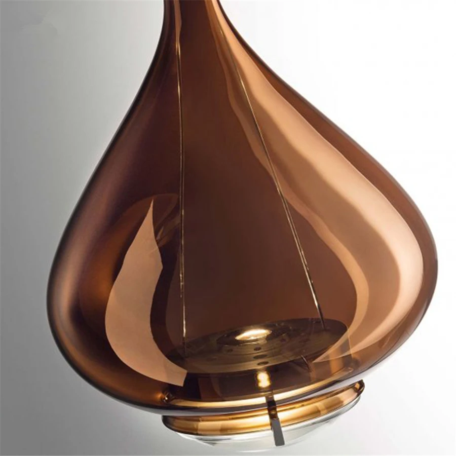 

Modern Denmark Design Minimalist Deco Pendant Light Creative Glass LED Hanging Light Kitchen Dinner Room Cafe Room Bar Lamp E27