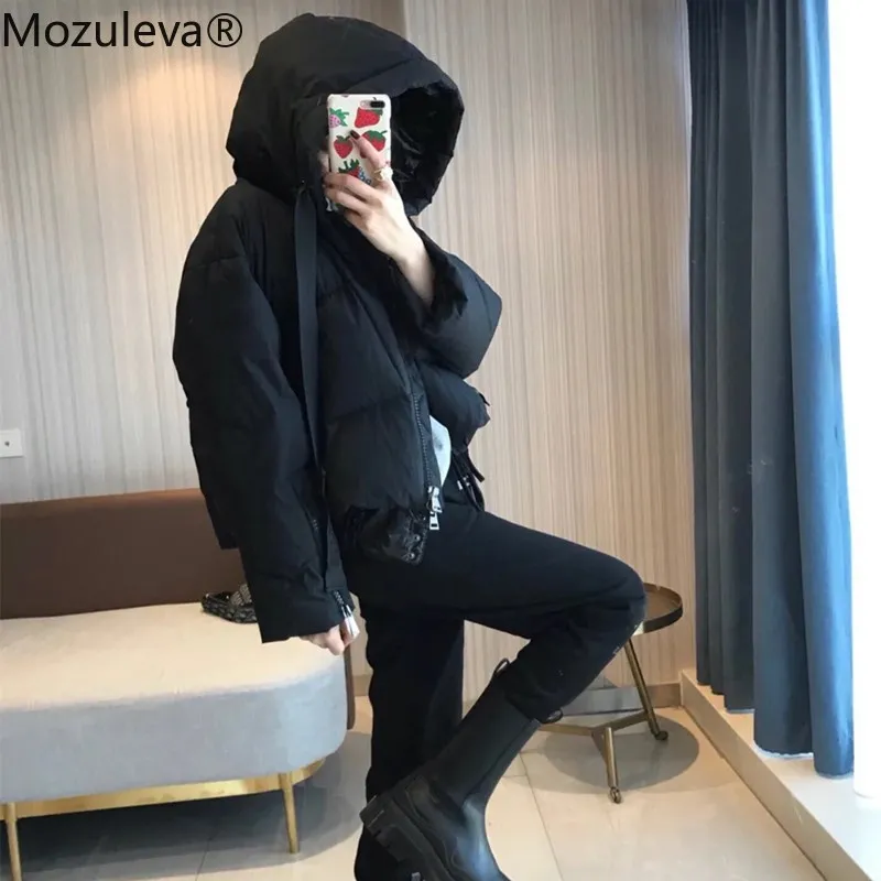 Куртка женская короткая на белом утином пуху зима 2021 | Женская одежда