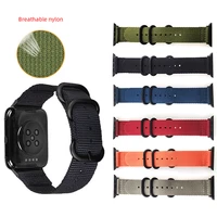 breathable nylon fabric straps for apple watch rubber series 5 4 3 sports straps for iwatch 4 3 4 3 2 42 44 38 and 40mm