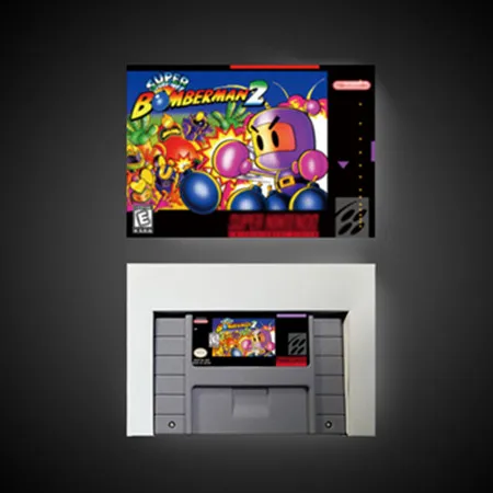 Супер Bomberman 2-карта действия для игры US версия с розничной коробкой | Электроника