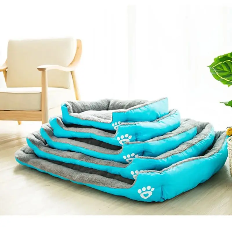 Большая кровать для собаки теплый домик мягкие гнезда корзины собак