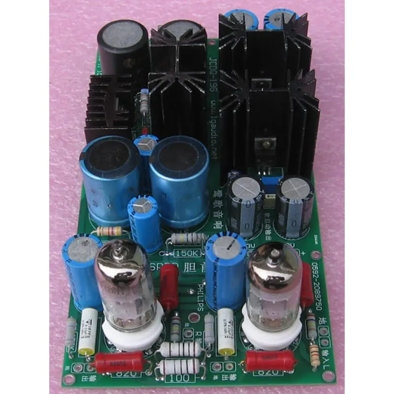

12AT7 двойная SRPP bile preamp монтажная плата JCDQ19G, хорошая линейность, сильная перегрузочная способность. Снижение искажений